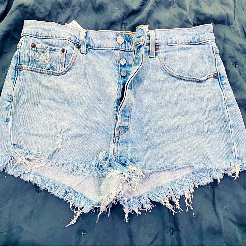 Levi's Premium 501® Original Fit High-Rise Women's Jean Shorts - 34